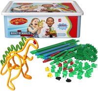 Clics Baukasten Spielzeug - Spaghetteez flexible Bausta¨be 200-teiliges Set-2