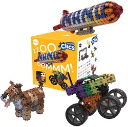 Clics Baukasten Nano Clics Creative Builders 1000-teiliges Konstruktionsspielzeug