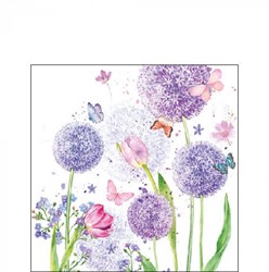 Ambiente Servietten Blumenmotiv 25 cm FSC zertifiziertes Papier