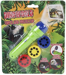 DinoWorld Projektor Taschenlampe mit 24 Bildern 11,5cm Spielzeug