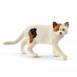 Schleich Bauernhof - Amerikanisch Kurzhaar Katze - Spielfigur 13894