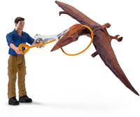 Schleich Dinos - Jetpack Verfolgung 41467 Spielfigurenset-3