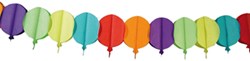 Party Partners 6 Girlanden Ballon 4 Meter 30616