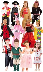 Party Partners 12 Kinderkostm 12 Stk. Economy 86492