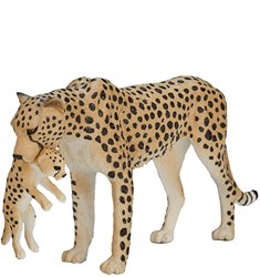 Mojo Wildlife Spielzeug Gepardin mit Jungtier - 387167