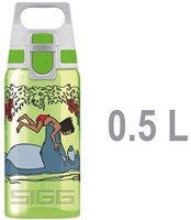 SIGG Trinkflasche Junglebook lila 0,5L - kinderfreundlich und BPA-frei-2