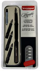 Bruynzeel Kalligraphie-Set Anfänger 8-teilig mit Anleitung