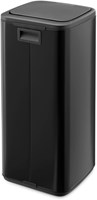 Brabantia Abfalleimer Bo Touch Bin 30 Liter matt schwarz Design Mülleimer