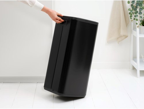 Brabantia Abfalleimer Bo Touch Bin 30 Liter matt schwarz Design Mülleimer-3