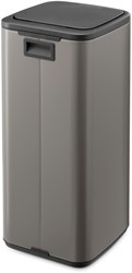 Brabantia Abfalleimer Bo Touch Bin 30 Liter platinum Design Mülleimer