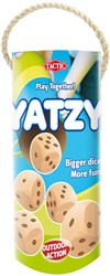 XL Yatzy Holz Würfelspiel Gartenspiel extra groß