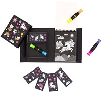 Tiger Tribe Neon Malset Einhörner und Freunde Bastelbox Kinder-3