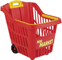 Androni Giocattoli Einkaufswagen Spielzeug Mini Market rot-gelb