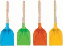 Androni Giocattoli Schaufel Sandspielzeug mit Holzstiel 34cm mehrfarbig