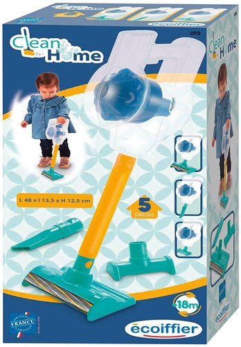 Abrick Spielzeug Staubsauger Clean Home 3in1 - Haushaltsimitationsspielzeug