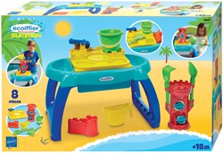 Ecoiffier Wassertisch - Spieltisch mit Burgturm und Zubehör