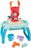 Ecoiffier Sand- und Wassertisch Spielzeug - 9-teilig - bunter Spieltisch-2