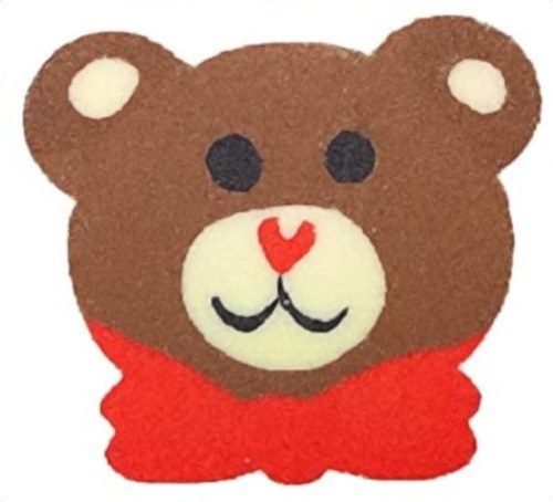 Gum Beer niedlicher brauner Bären-Radiergummi für Kinder-3