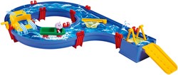 Aquaplay Wasserbahn Amphie Set - mit Nilpferd Wilma - 88x50x13cm