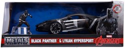 Jada Toys Avengers Black Panther Auto 1:24 mit Figur Spielzeugauto