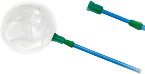 Scoop net with telescope stick