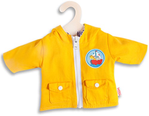 Heless Puppen Windjacke wendbar gelb-blau 28-35cm Puppenkleidung-2