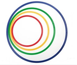 Hakina Hula-Hoop-Spielzeugreifen Grün - 50cm für Outdoor-Spaß