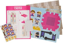 Bastelset Burg bauen kreatives Spielzeug Basteln Kinder
