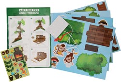 Bastelset Baumhaus bauen kreatives Spielzeug für Kinder