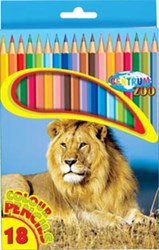Centrum Buntstifte Set - 18 Farben - Malspaß für Kinder und Erwachsene