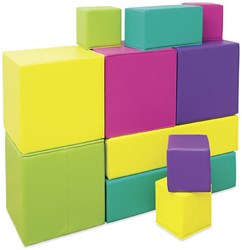 Softplay blokken kubieke meter