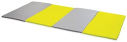 Softplay  opvouwbare mat XL LIME-GRIJS