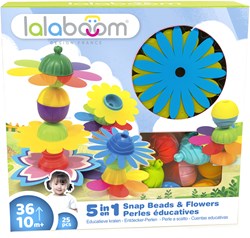 Lalaboom Lernperlen und Blumen - Spielset 25 Stück