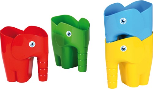 Shovel elephant set of 4
