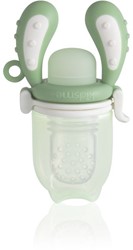 KidsMe Food Feeder Max Fruchtsauger Lutschbeutel für Baby - Größe L - Grau