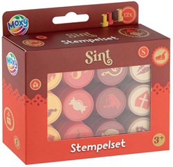 Sinterklaas selbstfärbende Stempel Spielzeug - 12 Stück kreativ