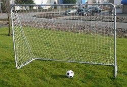 Hot Fußballtor 300x205x120cm.38mm.Rohrclip