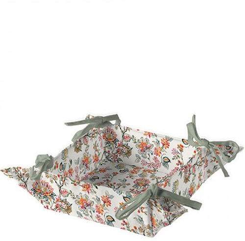 Ambiente Brotkorb Baumwolle Snackkorb faltbar 35x35 cm