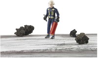 Bruder Feuerwehrmann Spielfigur 10,7cm mit Zubehör Feuerwehr-2