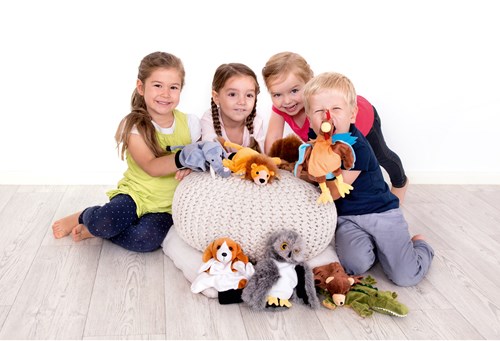 Beleduc Handpuppe Marienkäfer - Lernspielzeug Puppe-2
