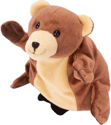 Beleduc 40125 - Handpuppe Bär, Bewährt im Kindergarten