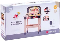 Magnetische Werkbank Spielzeugset mit 71 Teilen für Kinder