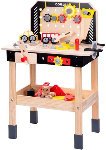 Magnetische Werkbank Spielzeugset mit 71 Teilen für Kinder-2
