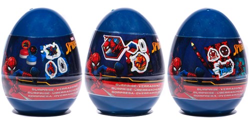 Canenco Spiderman Überraschungsei Spielzeug blau Marvel