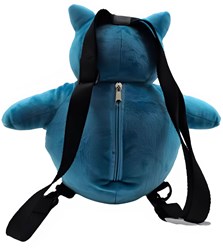 Twisk Pokemon Rucksack 3D Plüsch Snorlax - Kinderrucksack - Plüsch Tasche