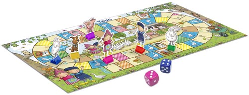 Bambolino Toys Gänsespiel Fien und Teun - klassisches Familienspiel Bauernhof-2