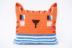 Sozo Bastelset Kissen Katze mit gestreiftem Shirt - kreatives Spielzeug