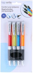 Ballpoint pens mit Griff - 4er Set für Kinder - Mehrfarbig