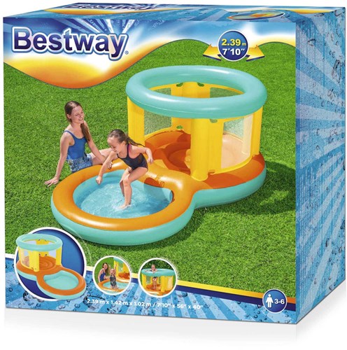 Bestway Hüpfburg Wasserspielzeug Jumptopia 239x142x102cm Bällebad