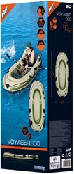 Bestway Schlauchboot Hydro Force Voyager 300 Set mit Paddeln grün